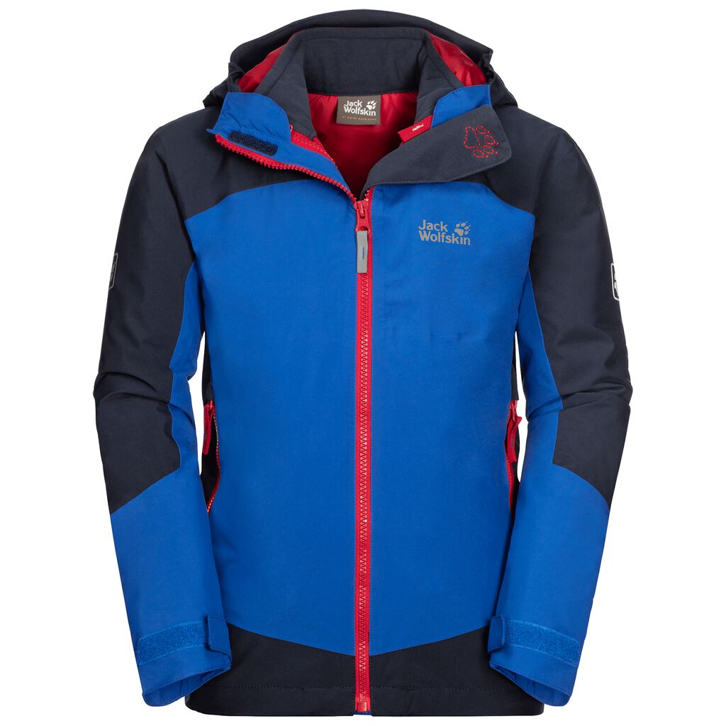 Jack Wolfskin ROPI Vestes Enfant Bleu - VYLBMEC-36